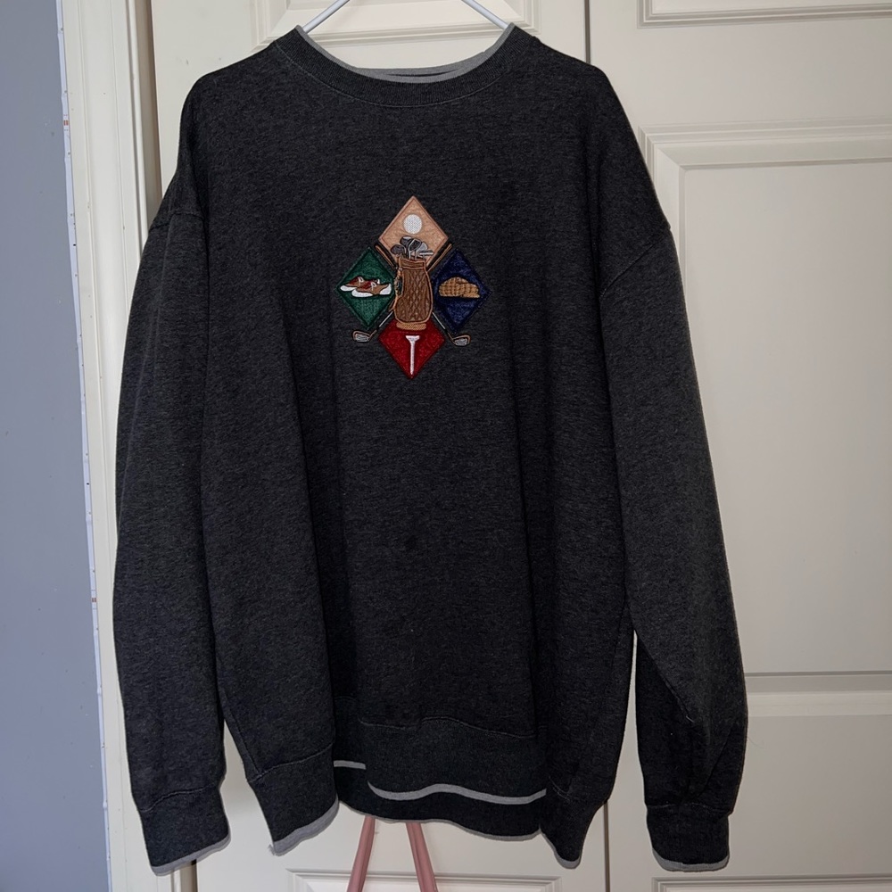 MC Sports Golf crewneck